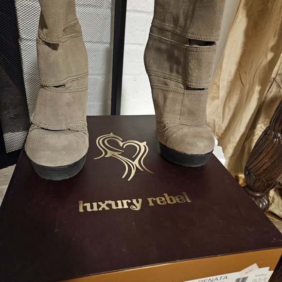 Luxury Rebel Military green bootie - Picture 5 of 7